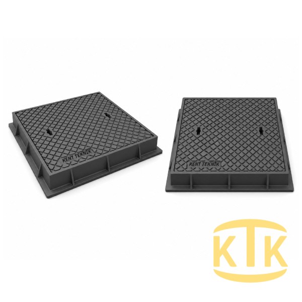 Cast Iron Round Manhole Cover Set Ø600 mm (DKT.600-B7)