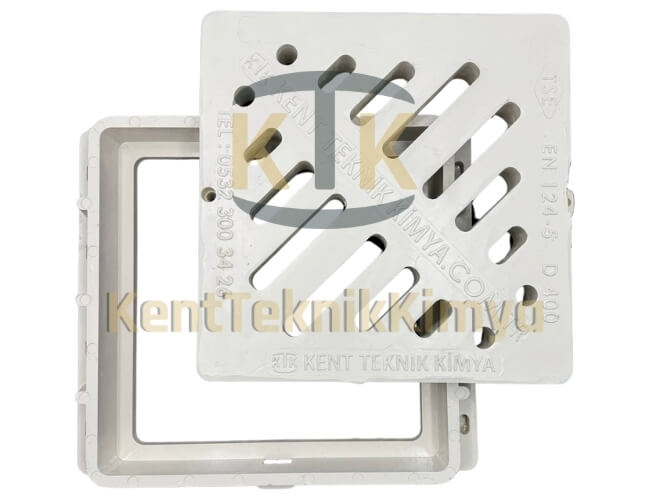 Kompozit Yağmur Suyu Izgara Takımı 500x500 mm