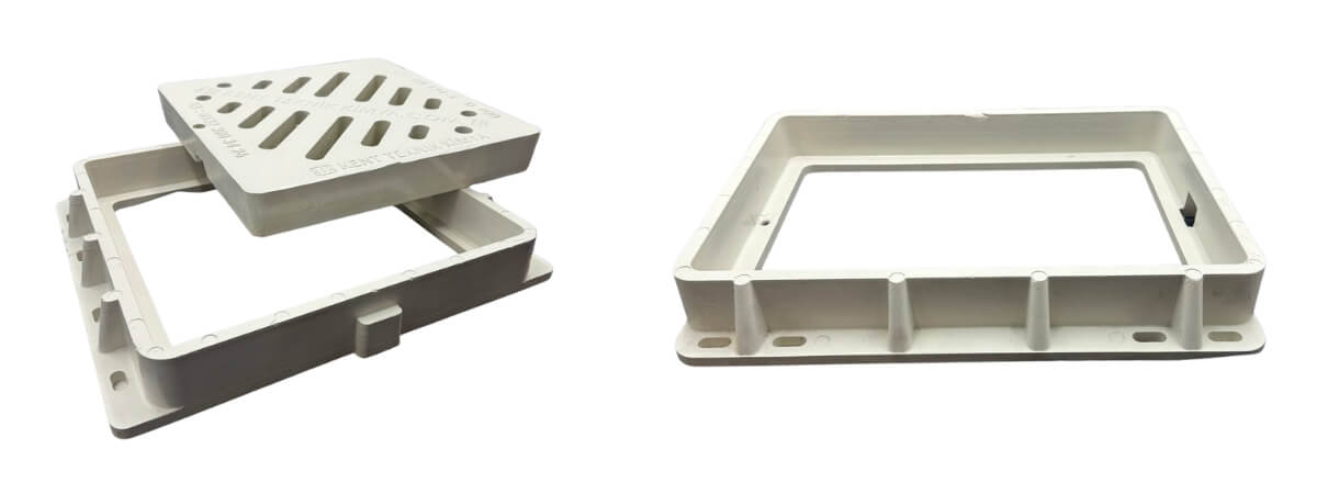 Kompozit Yağmur Suyu Izgara Takımı 600x600 mm