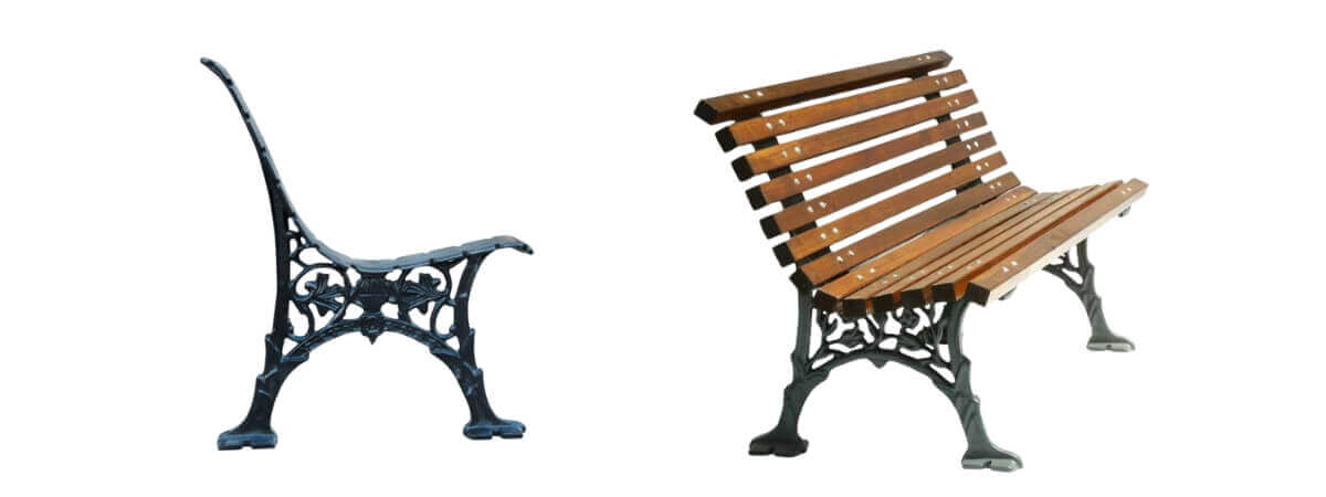 Kompozit Bank Ayağı 710x550 mm