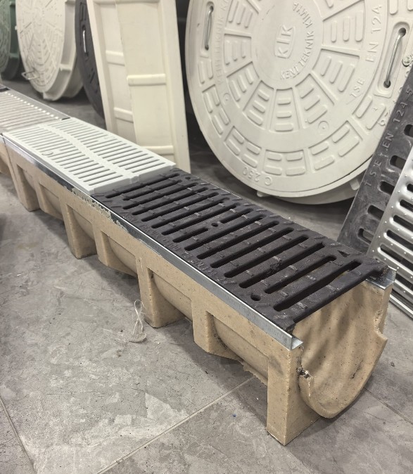 KTK-2525-PK-CDE | Polimer Kanal Ek Parça 250x500x250 mm - Kent Teknik Kimya