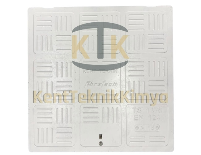 Kompozit Kare Rögar Kapağı Takımı 560x560 mm
