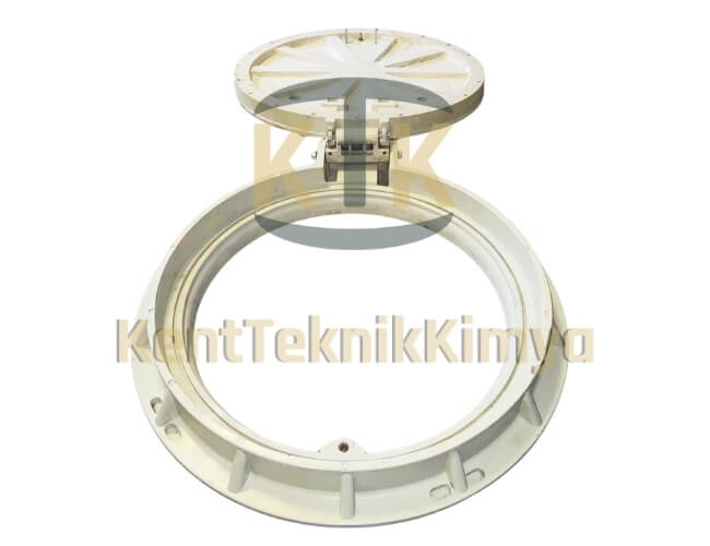 Kompozit Rögar Kapağı Takımı ø 600 mm Menteşeli