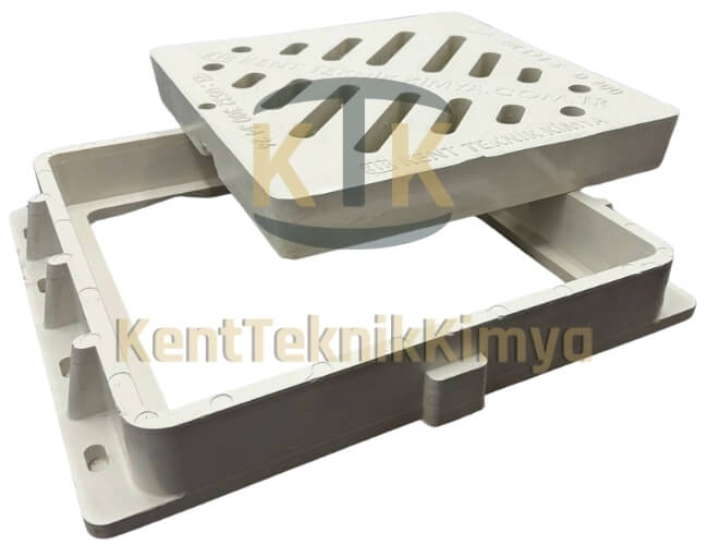 Kompozit Yağmur Suyu Izgara Takımı 600x600 mm