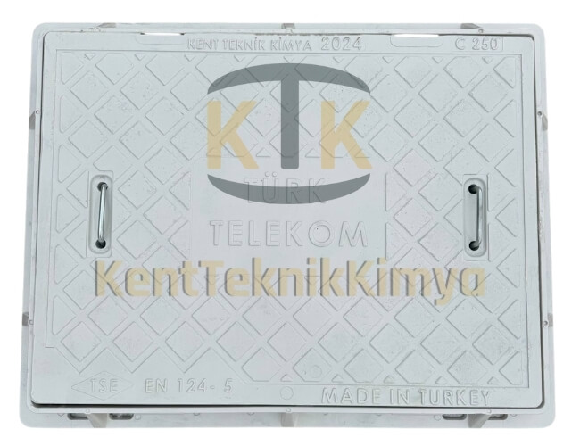 Kompozit Dikdörtgen Rögar Kapağı Takımı 600x800 mm