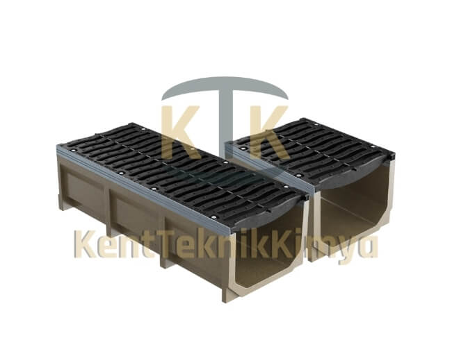 Polimer Drenaj Kanalı 300x1000x250 mm - Kent Teknik Kimya
