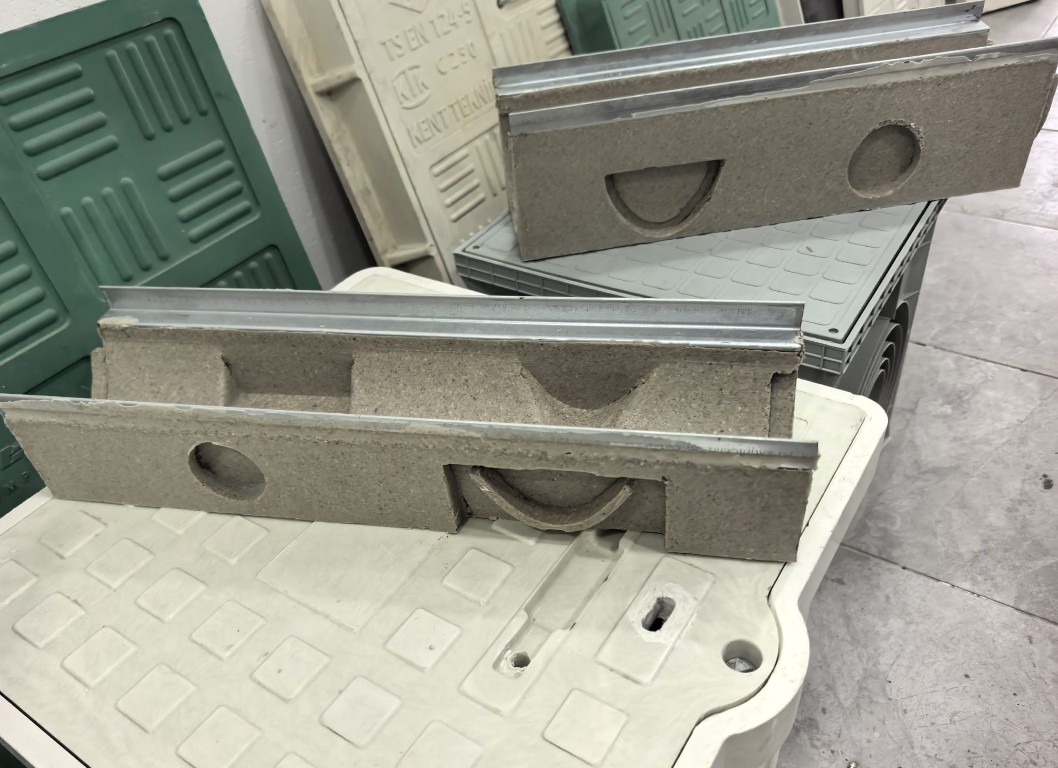 KTK-1220-PK-CDE | Polimer Kanal Ek Parça 125x500x200 mm - Kent Teknik Kimya