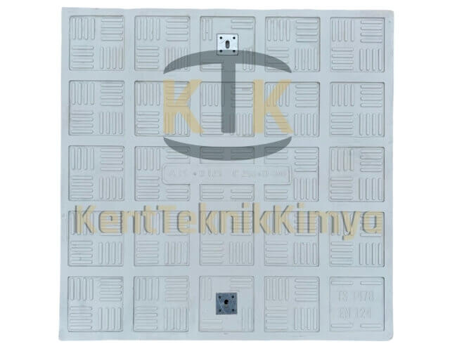 Kompozit Kare Rögar Kapağı Takımı 800x800 mm
