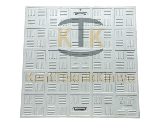 Kompozit Kare Rögar Kapağı Takımı 1000x1000 mm