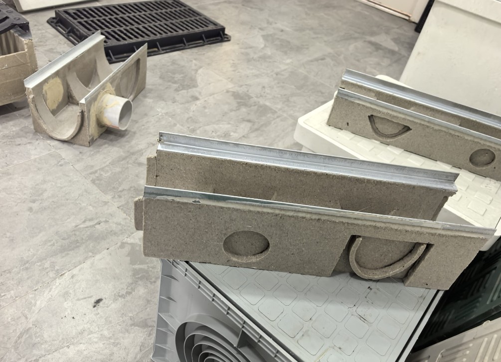 KTK-2510-PK-CDE | Polimer Kanal Ek Parça 250x500x100 mm - Kent Teknik Kimya