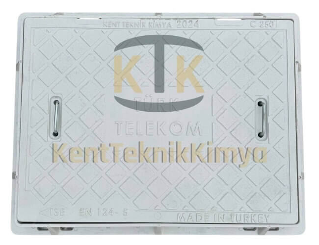 Kompozit Dikdörtgen Rögar Kapağı Takımı 600x800 mm