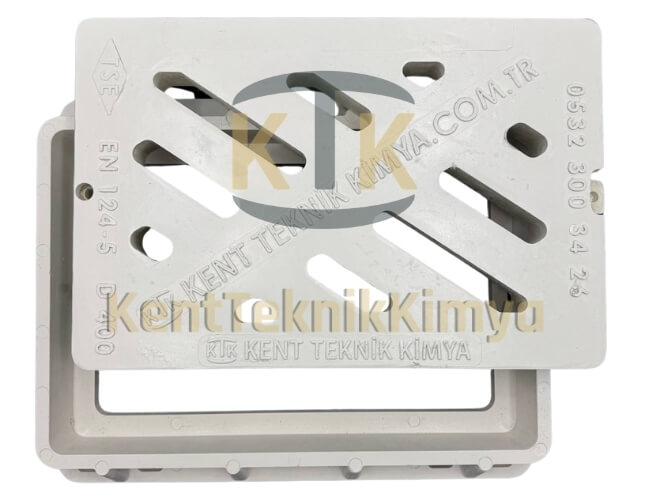Kompozit Yağmur Suyu Izgara Takımı 450x600 mm